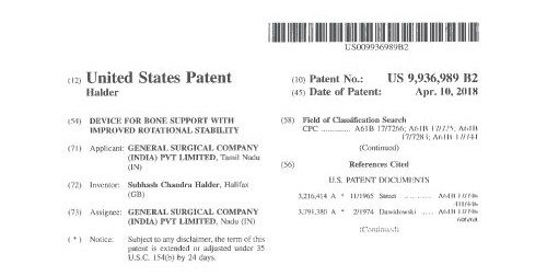 us-patent-Certificate