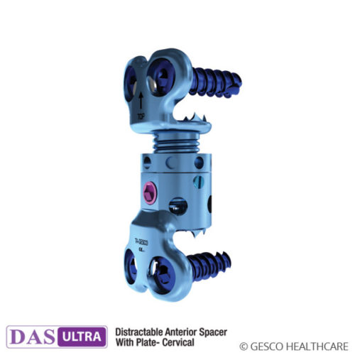 DAS ULTRA-Distractable Anterior Spacer with Screw